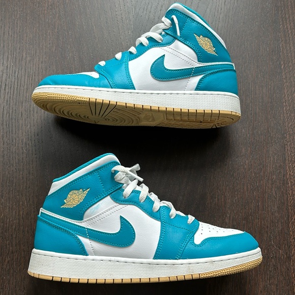 GS Jordan 1 Mid Aquatone